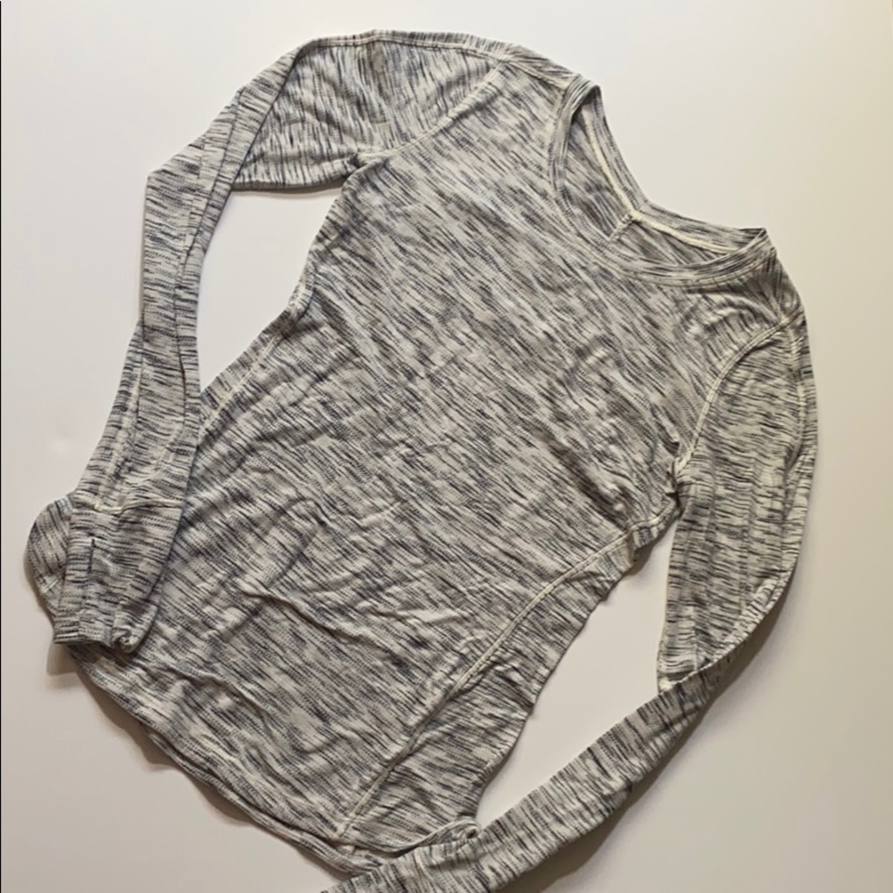long sleeve heathered swiftly